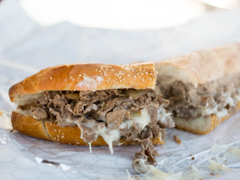 Fajita Beef Sandwich with Cheese