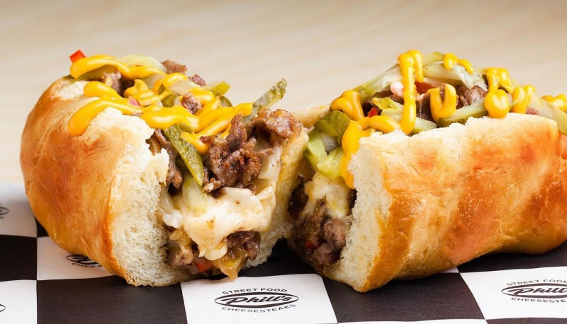 Philly Cheese Steak Sandwich