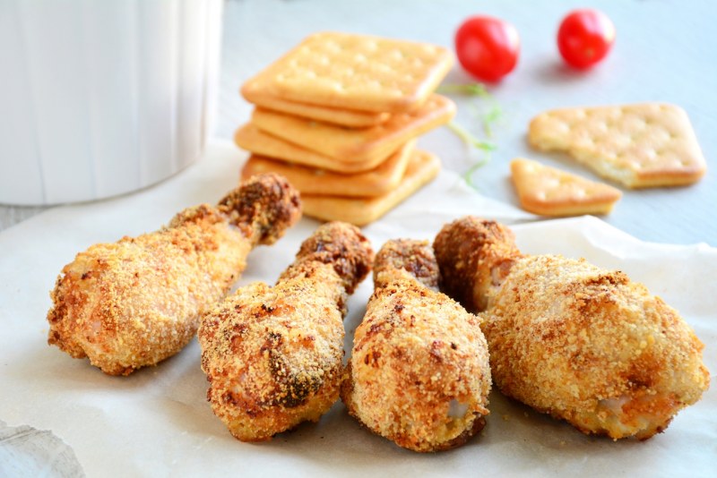 Голень куриная в духовке с хрустящей корочкой