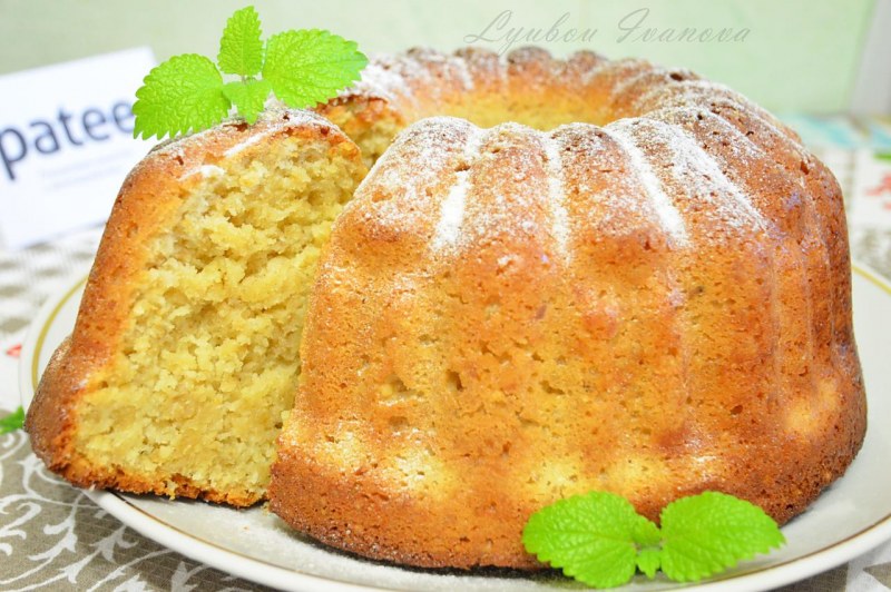 Творожная запеканка с яблоками
