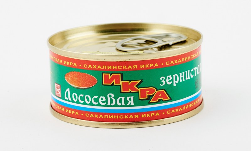 Икра лососевая "Сахалин-дар " 140 гр.