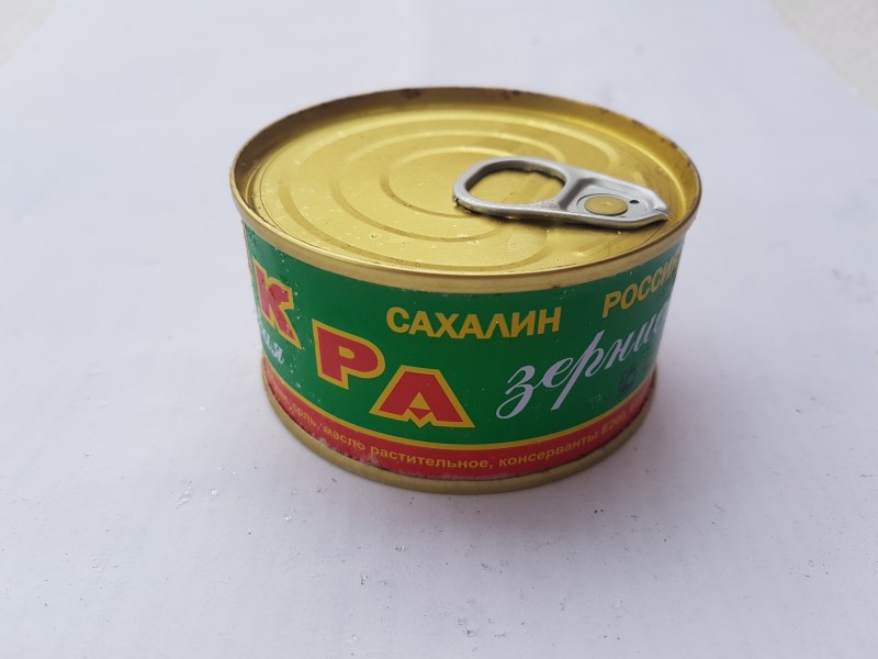 Икра лососевая зернистая 140 гр Сахалин