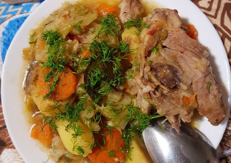 Узбекская кухня домляма