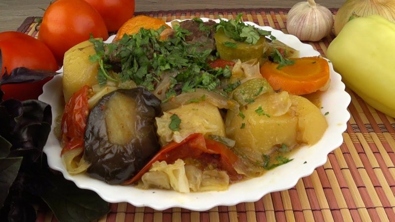 Скоблянка в казане на костре