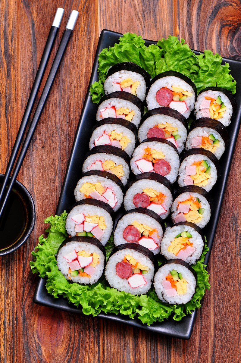 Корейская кухня кимбап