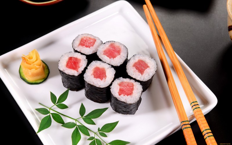 Суши, японская кухня, нигири
