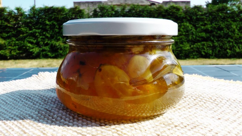 Красное желе