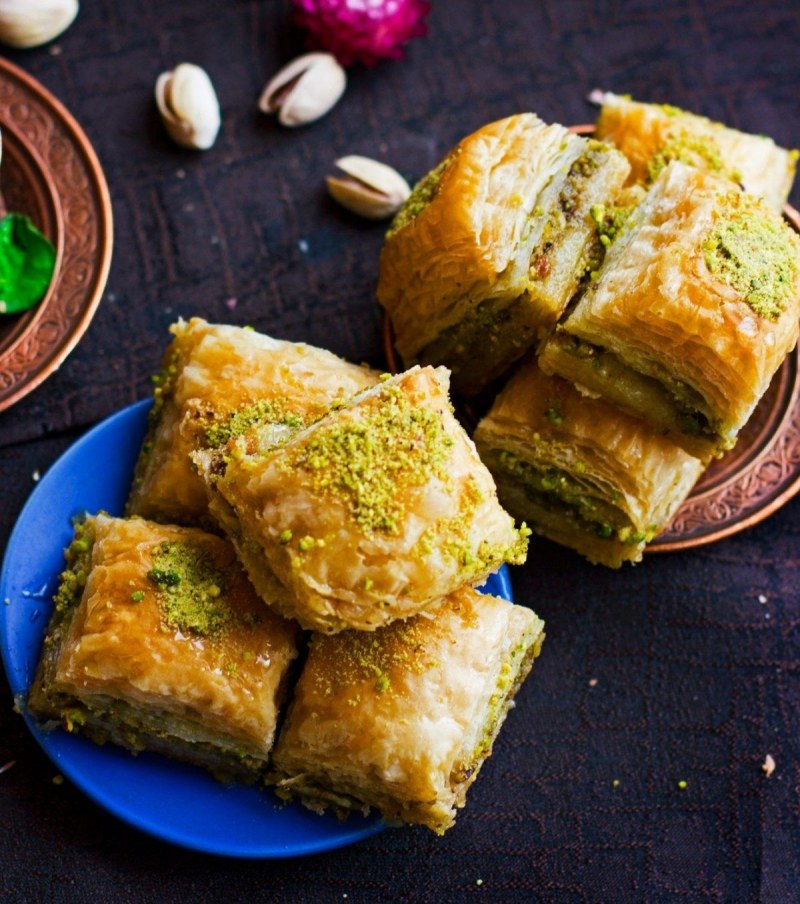 Баклава с фисташками турецкая