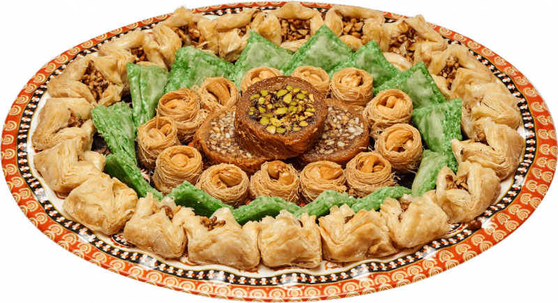 Баклава турецкие с грецкими орехами