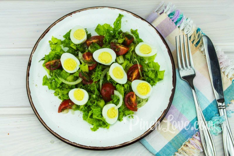 Салат с тунцом и стручковой фасолью