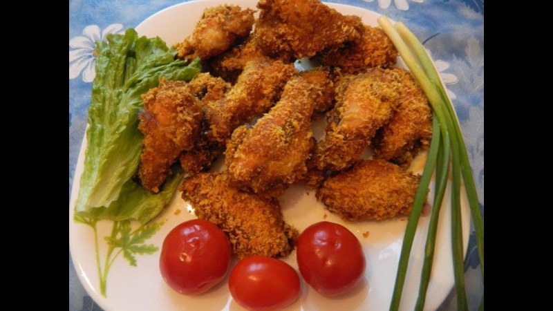 Куриные крылышки в кляре
