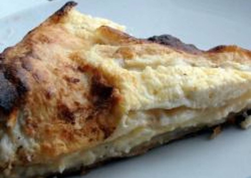 Болгарская банница с творогом