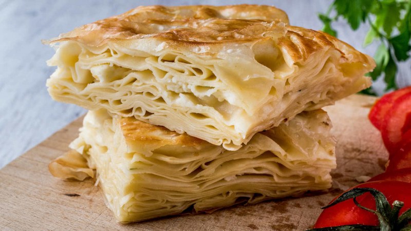 Пирог из лаваша с фаршем