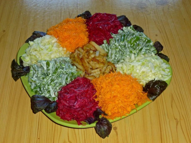 Салат огород
