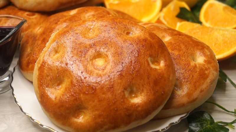 Лепёшки на сковороде