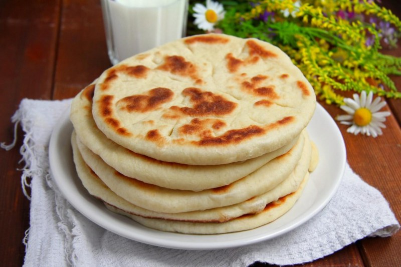 Лепешки «кабартма»