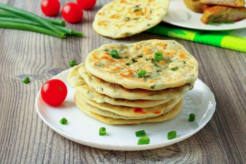 Лепёшки на сковороде