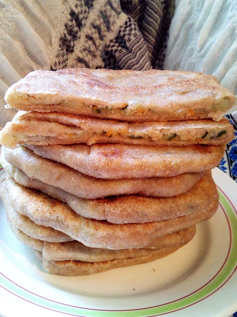 Лепёшки на сковороде