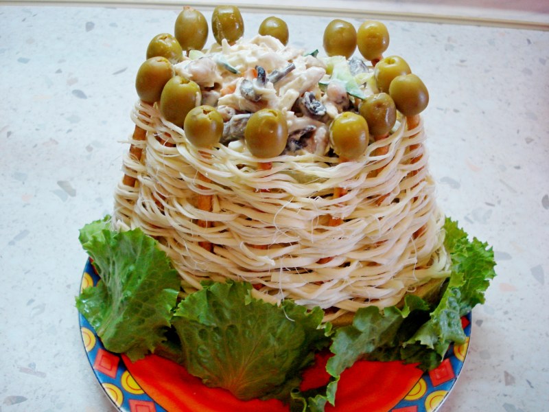 Салат грибной Лесная Поляна