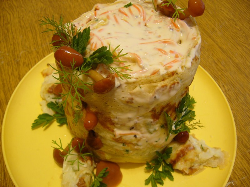 Пироги с грибами