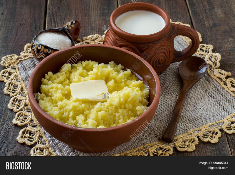 Каша со сливочным маслом