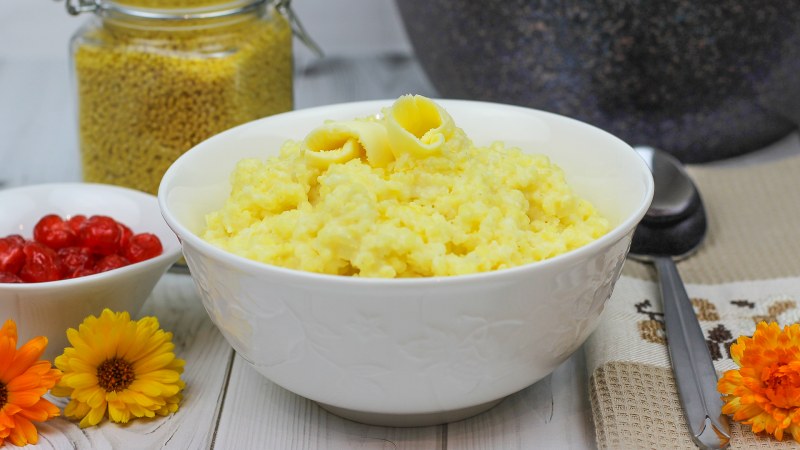 Вкусная пшенная каша