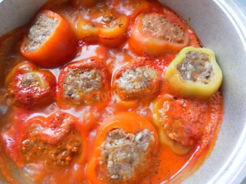 Курица с перцем