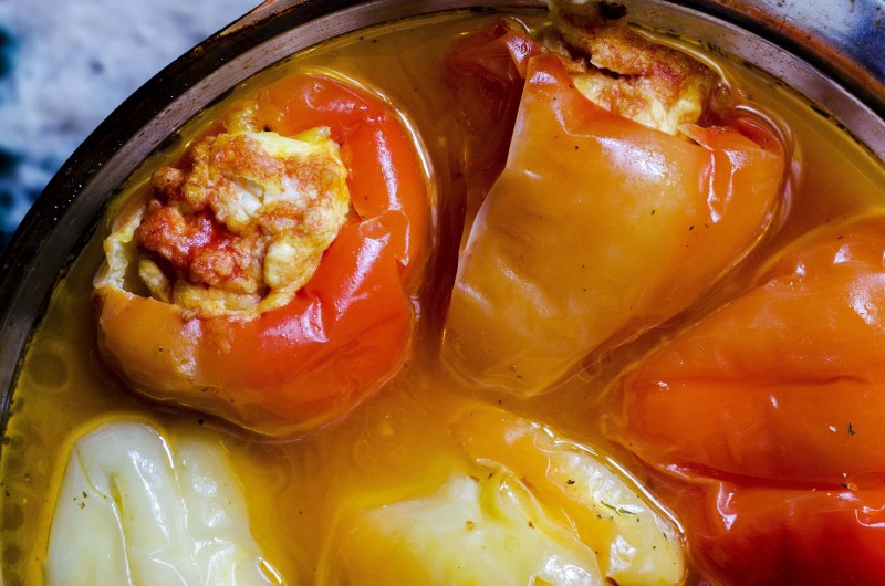 Курица с перцем