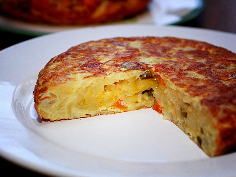 Тортилья душевная (испанская кухня)
