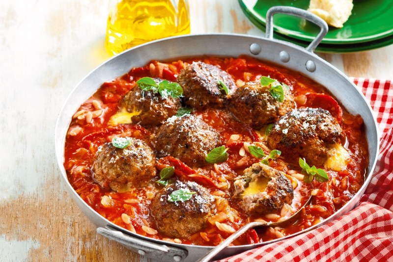Гречка с мясом по купечески