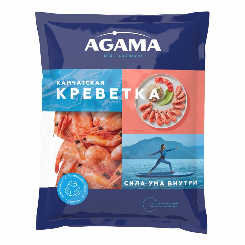 Креветка агама неразделанная
