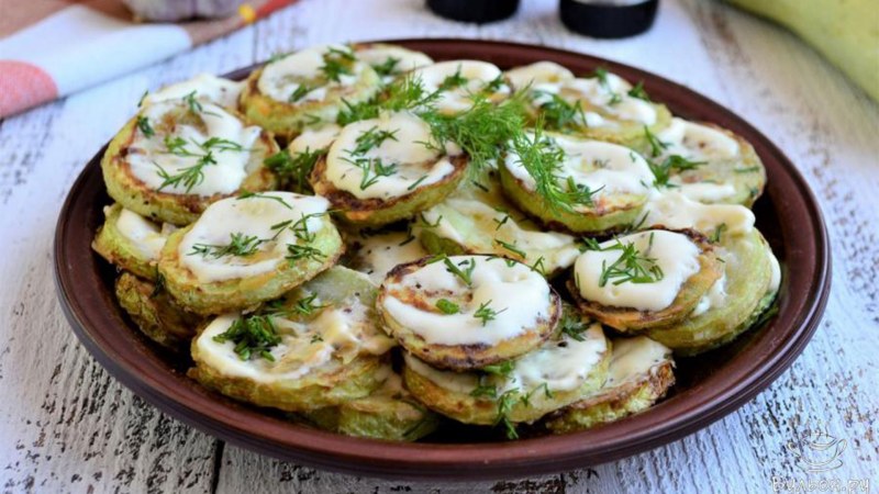 Жареные кабачки