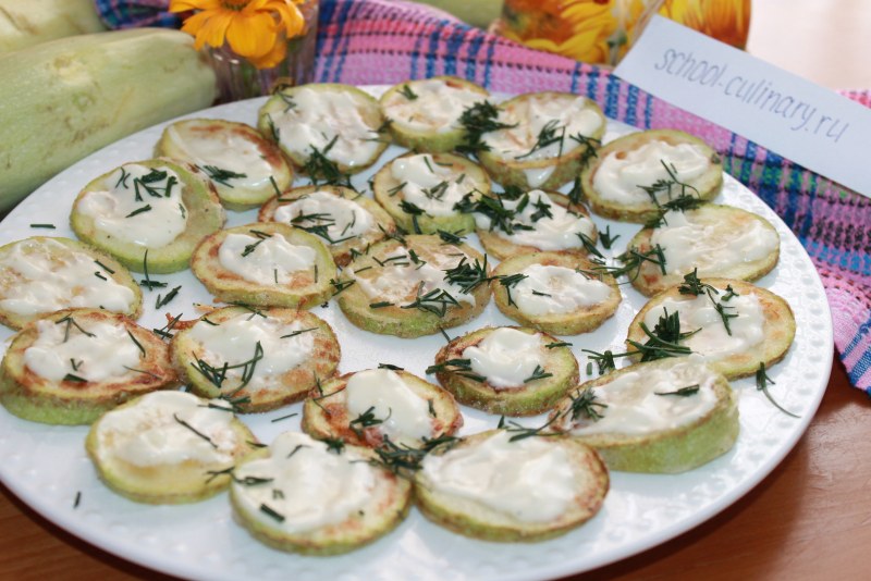 Жареные кабачки