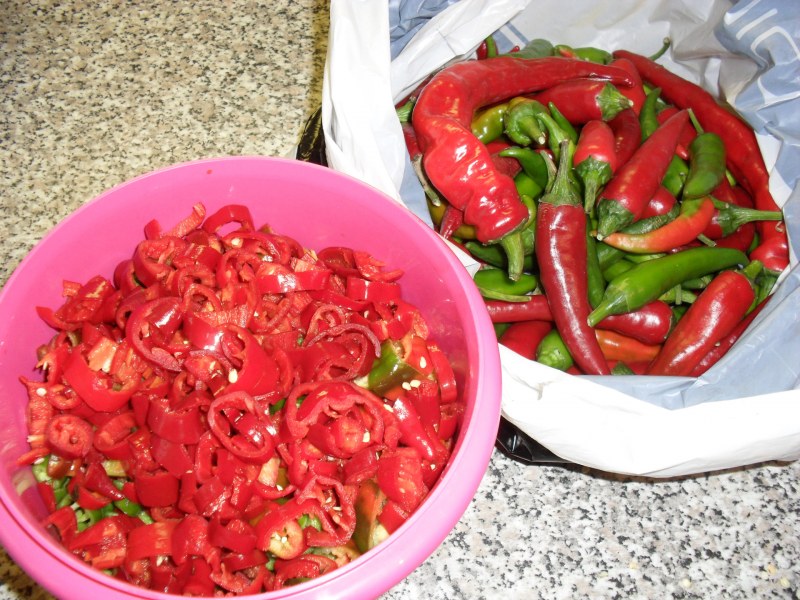 Острый перец Чили Маринова
