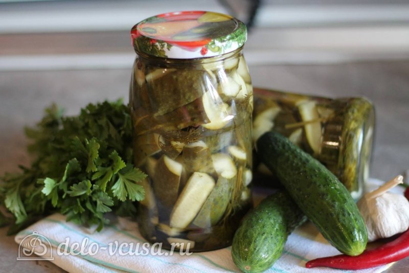 Маринованные зеленые помидоры