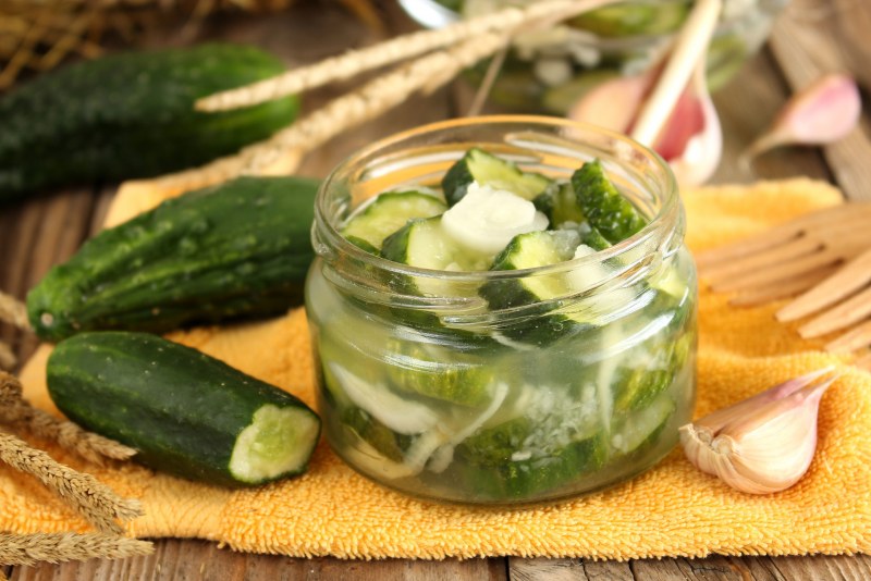 Огуречная закуска на зиму