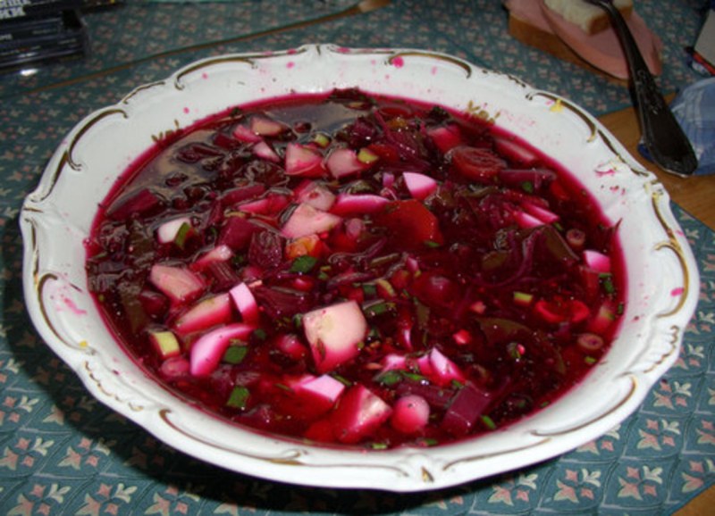 Борщ из свеклы