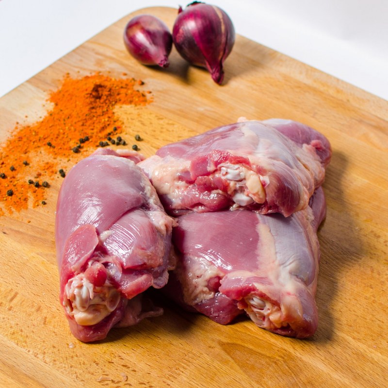 Куриное красное мясо в духовке