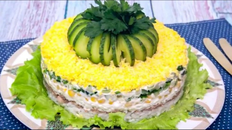 Салат Мартовский