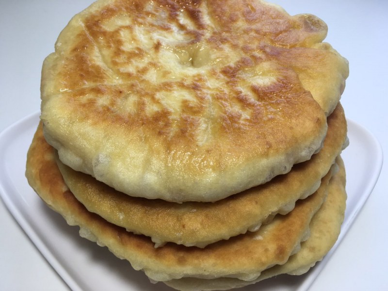 Лепешки на дрожжах