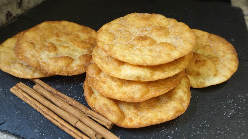 Лепешки с брынзой и зеленью