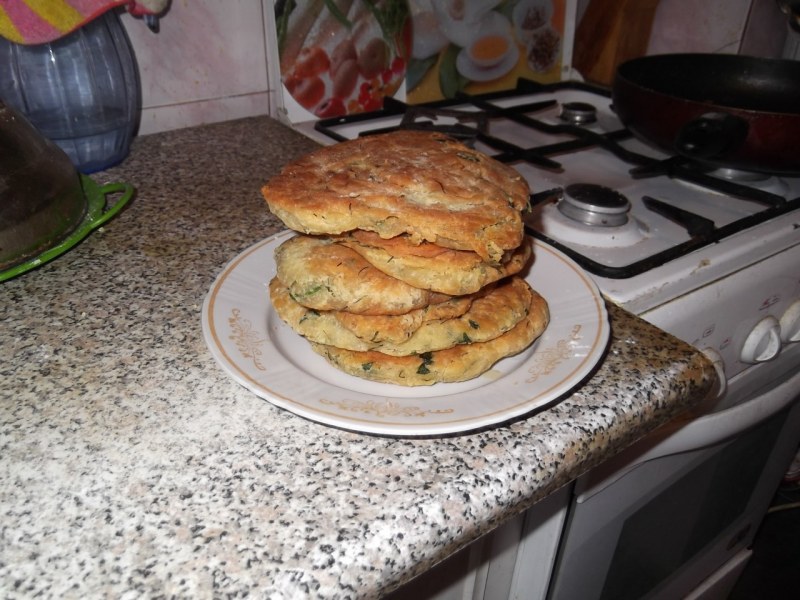 Заварная лепешка