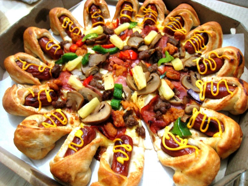 Шашлык из креветок