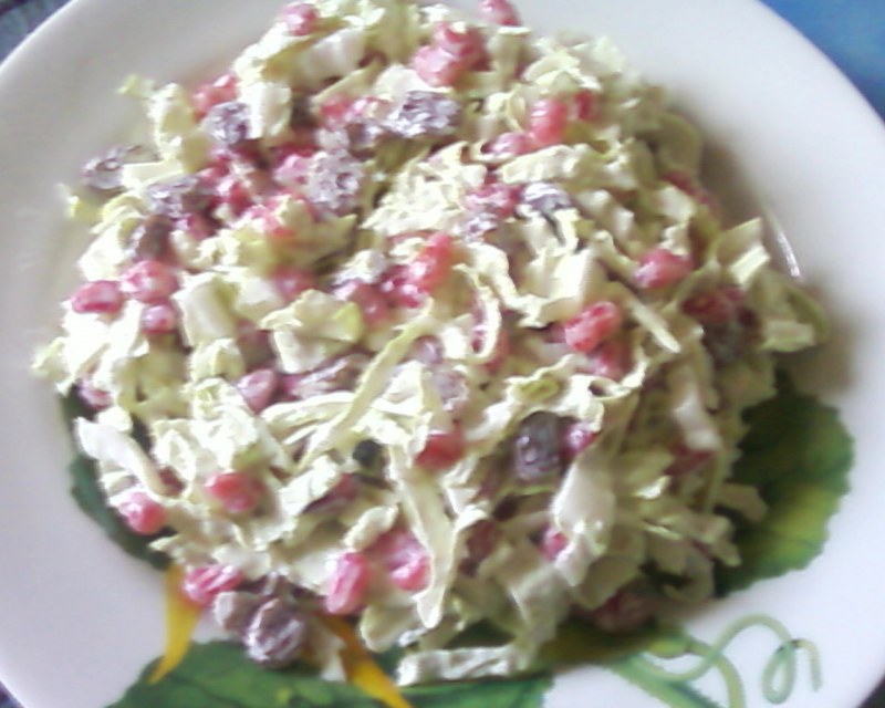 Редис и краснокочанная капуста