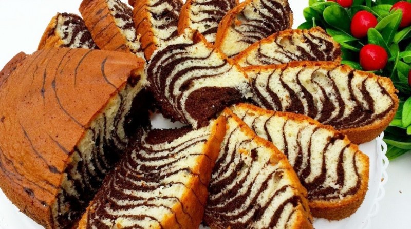 Кекс манник Зебра