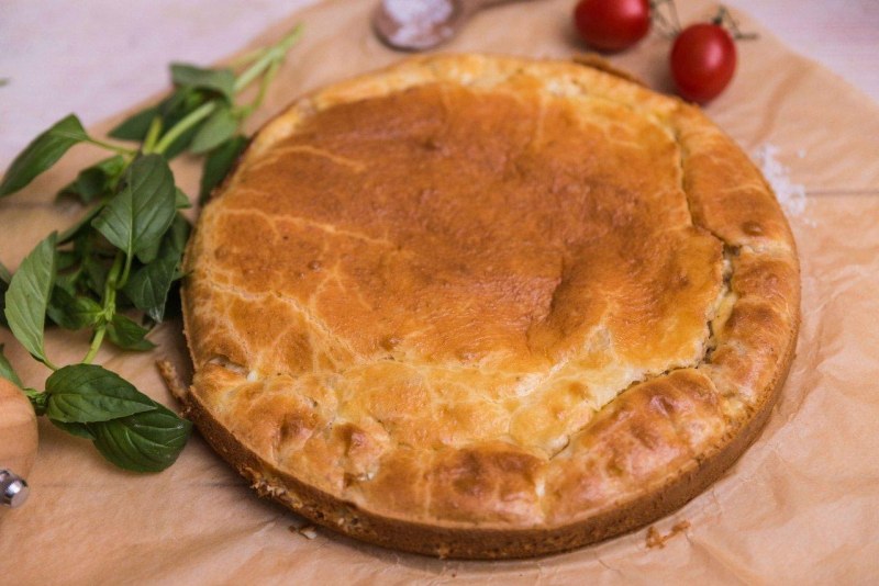 Сырный пирог на скорую руку