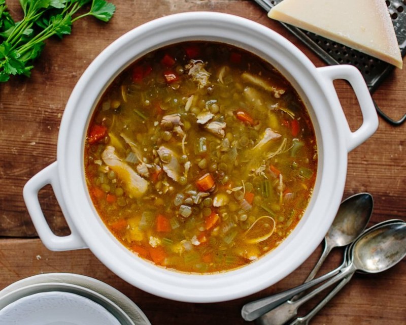 Монастырская кухня грибной суп
