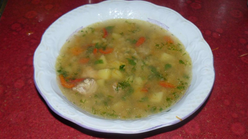 Чечевичный супчик. Mercimek Çorbasi