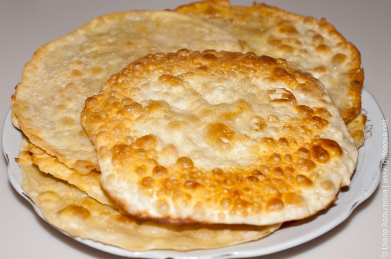 Лепешки на дрожжах