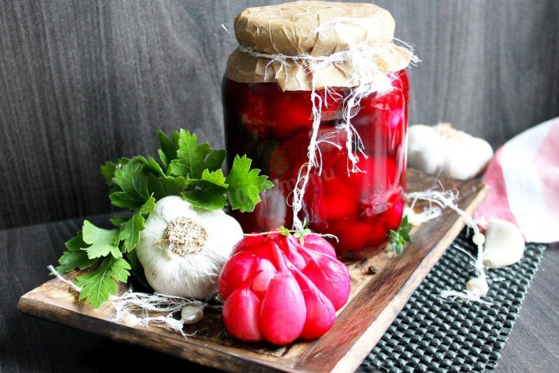 Чеснок с уксусом